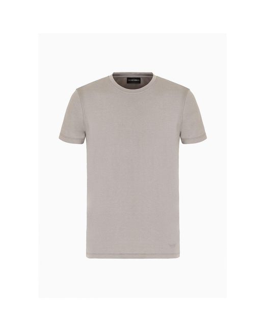 Emporio Armani Gray T-Shirt for men