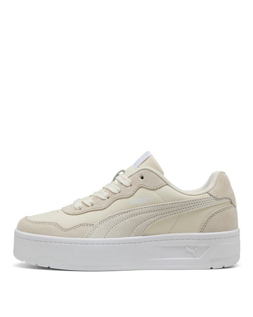 PUMA White Court Lally Skye Low-Top Trainers