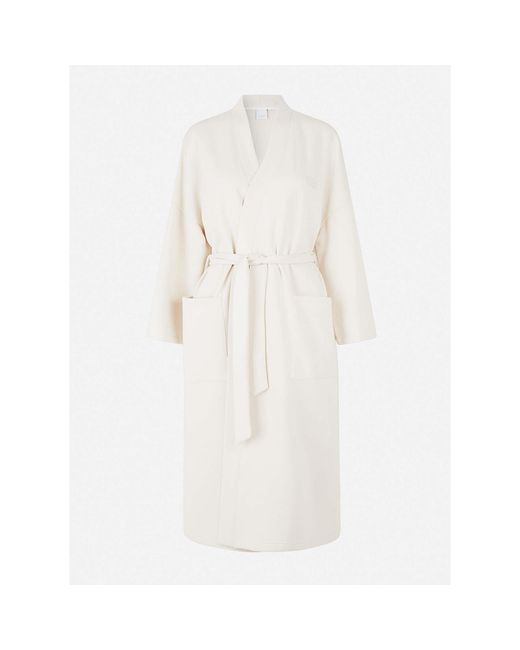 CCDK White Kimono Dressing Gown