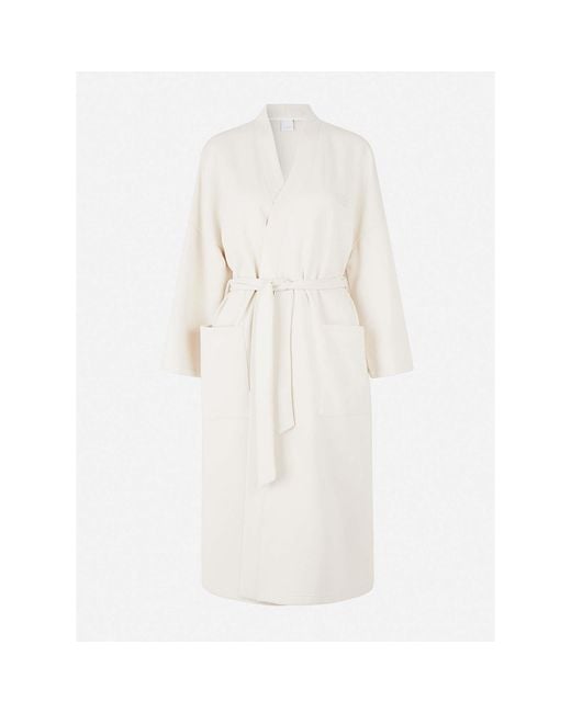 CCDK White Kimono Dressing Gown