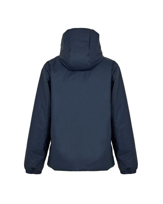 Rains Blue Lohja Insulated Waterproof Jacket for men