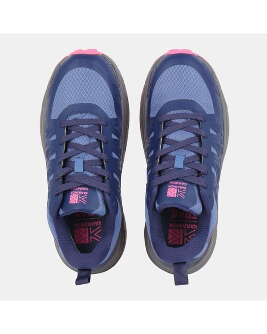 Karrimor Blue Caracal Waterproof Trainers Ladies