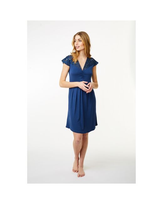 CCDK Blue T-Shirt Dress