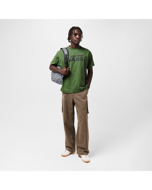 Vans Green Classic T-Shirt for men