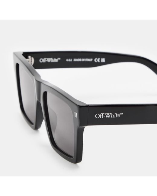 Off-White c/o Virgil Abloh Gray Uv Protection Round Sunglasses