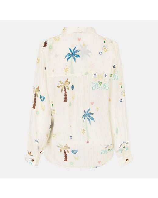 Never Fully Dressed White Charm Miley Shirt