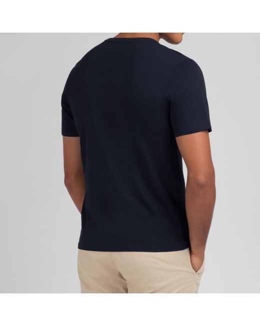 Eden Park Blue Light Pima Cotton T-Shirt for men