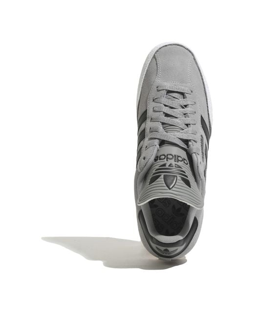 Adidas Gray Originals Samba Suede Trainers for men