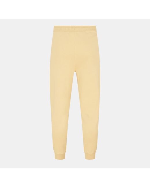 HUGO Yellow Closed Hem Fleece Joggers for men