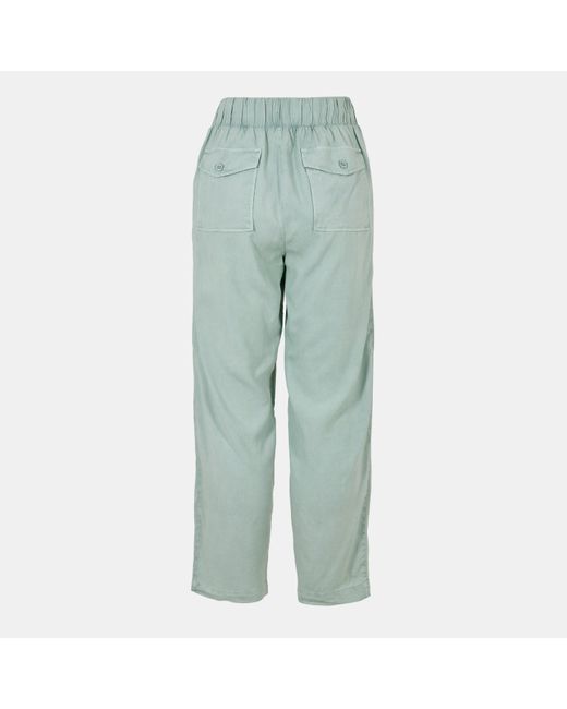 Bella Dahl Green Utility Tailored Trousers
