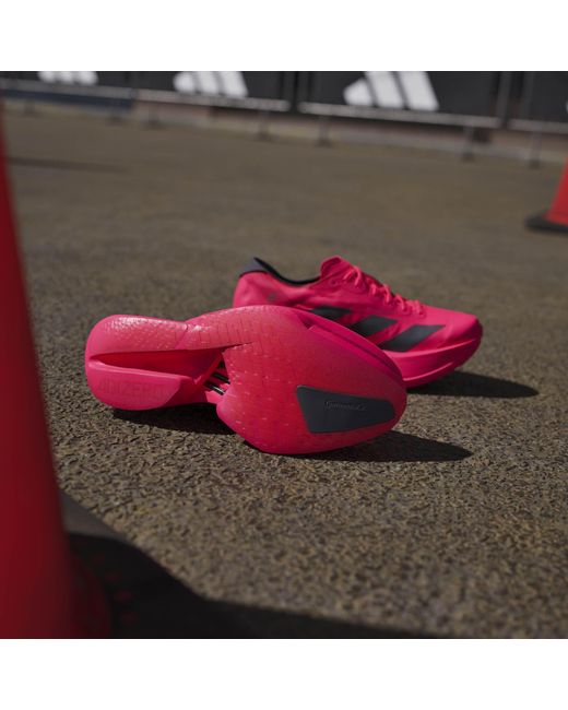 Adidas Pink Adizero Adios Pro 4 Shoes Ladies