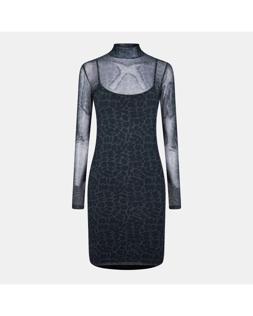 HUGO Blue Noella Mini Dress