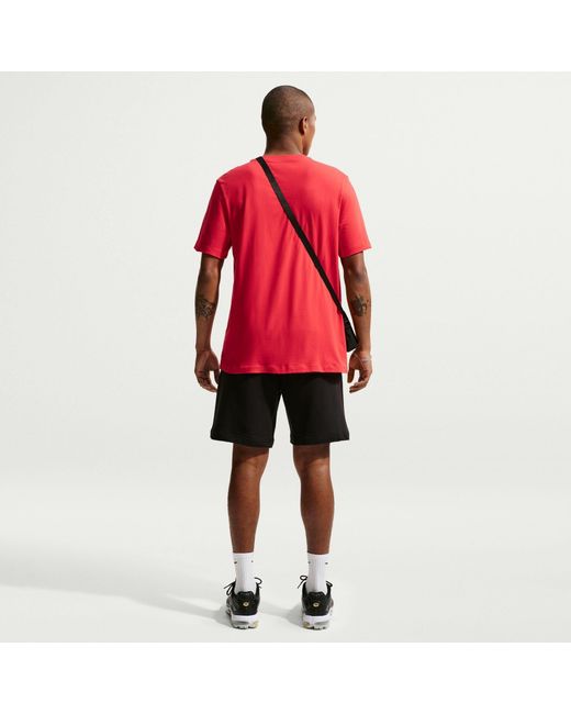 Nike Red Club T-Shirt for men