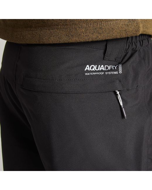 Craghoppers Black Stefan Waterproof Trousers for men