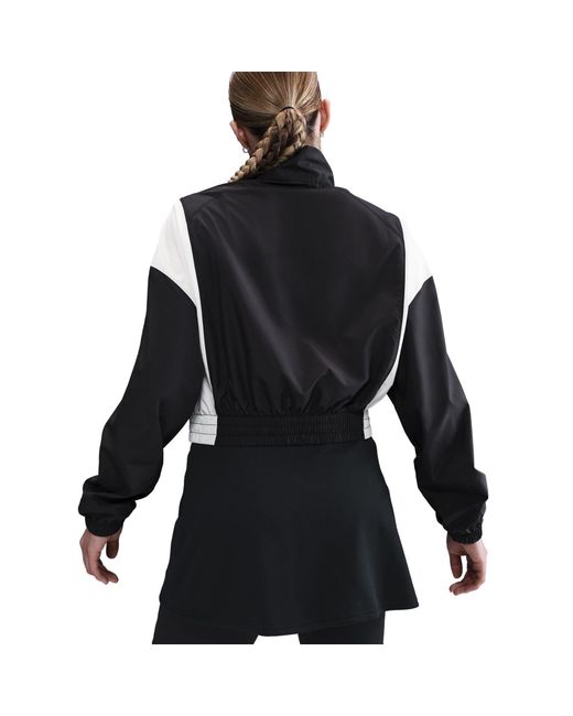 Nike Black Color Block Windbreaker Jacket