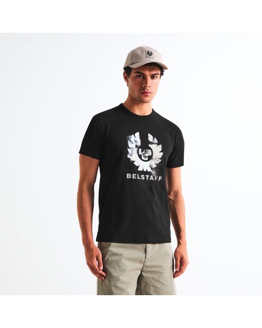 Belstaff Black Blur Tee Sn64 for men