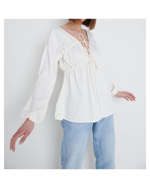 Pretty Lavish White P.Lavish Ottilie Tie