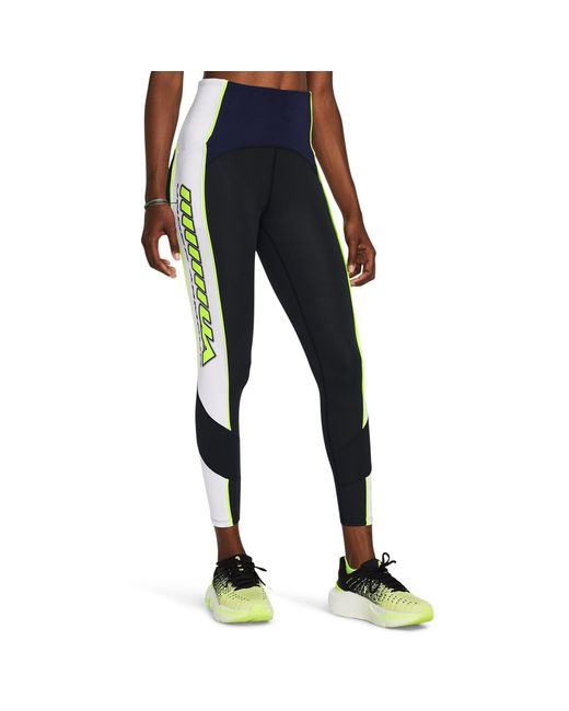 Under Armour Black Performance Ankle Running Tight