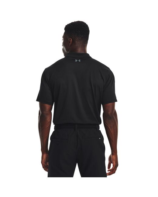 Under Armour Black Performance Polo Shirt for men
