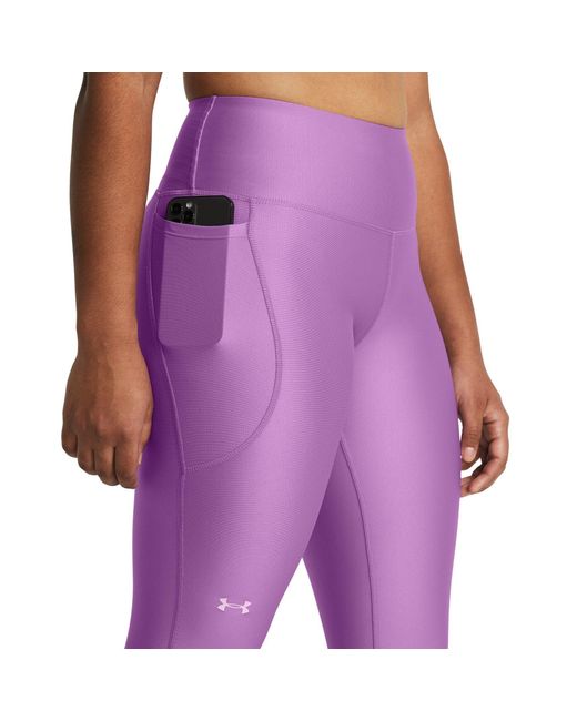 Under Armour S Heatgear Performance Tights Bottoms Provence Purple M