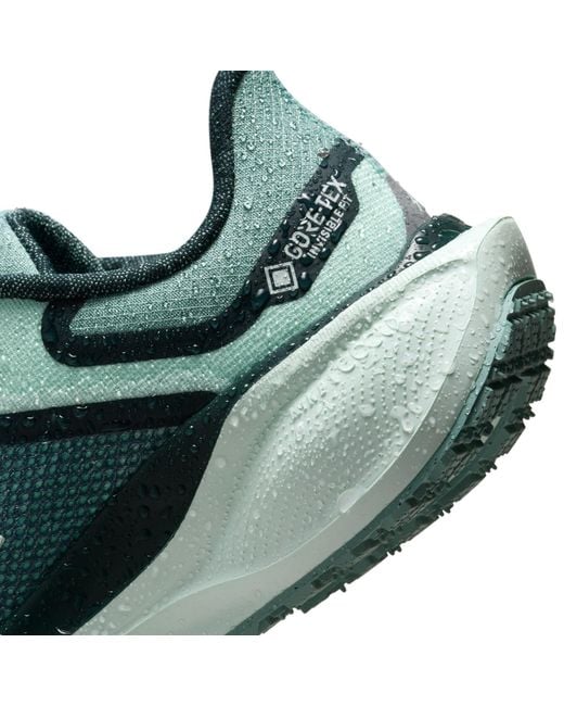 Nike Green Pegasus 41 Gore-Tex Waterproof Road Running Shoes
