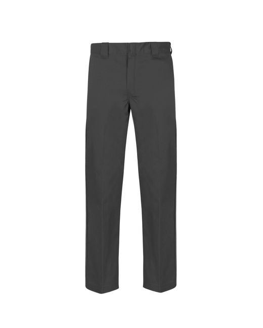 Dickies Gray Slim Fit Work Trousers for men
