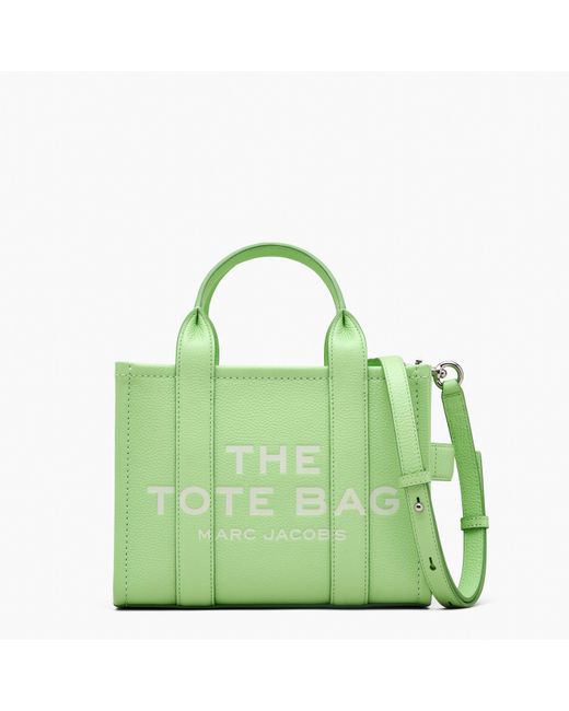 Marc Jacobs Green Small Leather Tote Bag