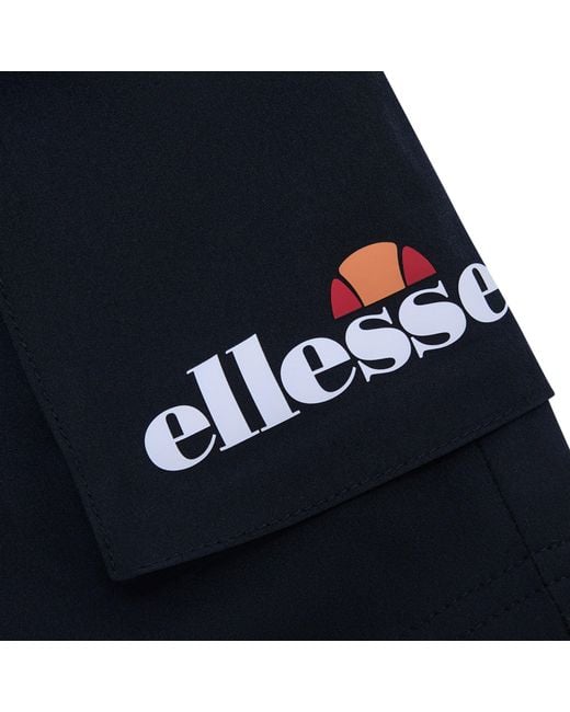 Ellesse Blue Cargo Shorts for men