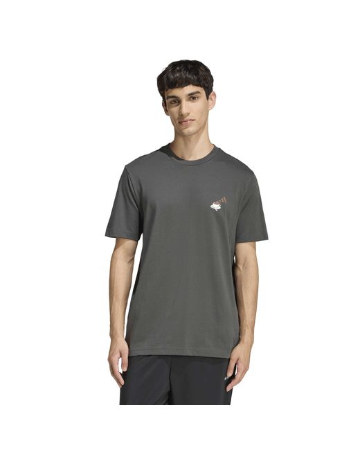 Adidas Gray Cheesecake T-Shirt for men