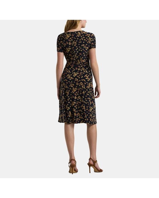 Ralph Lauren Black Karlee Midi Dress