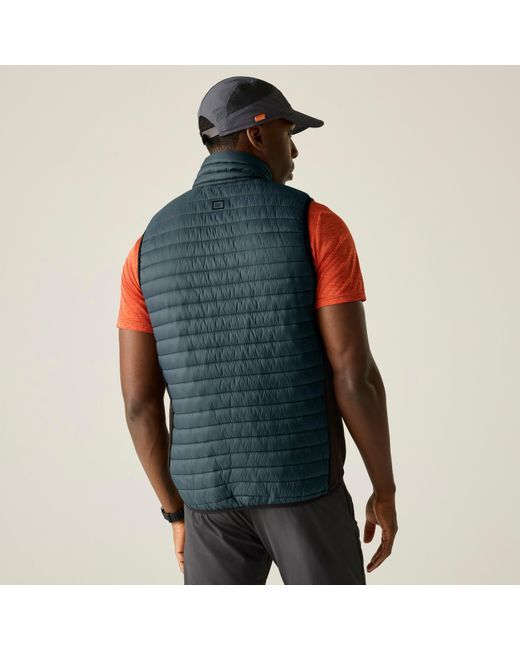 Regatta Blue Andreson Hybrid Water-Repellent Bodywarmer for men