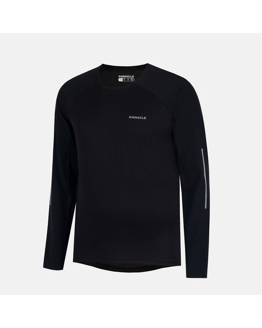 Pinnacle Black Long Sleeve Mtb Jersey for men
