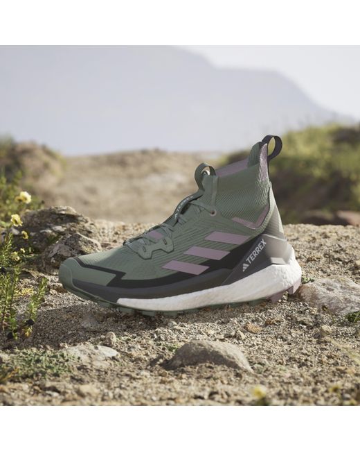 Adidas Brown Terrex Free Hiker Non Waterproof Hiking Shoes