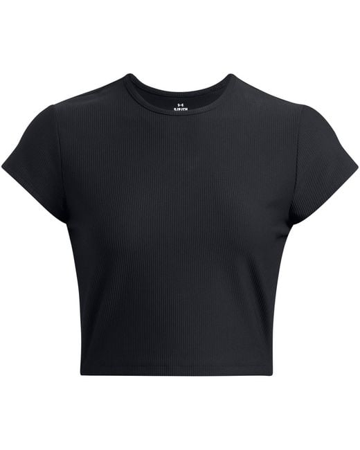 Under Armour Black Meridian Rib Baby T-Shirt