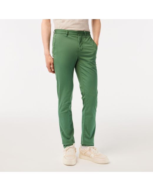 Lacoste Green Trousers for men