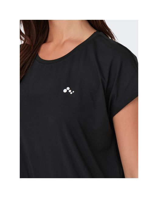 Only Play Black Life Short-Sleeve Loose Training T-Shirt