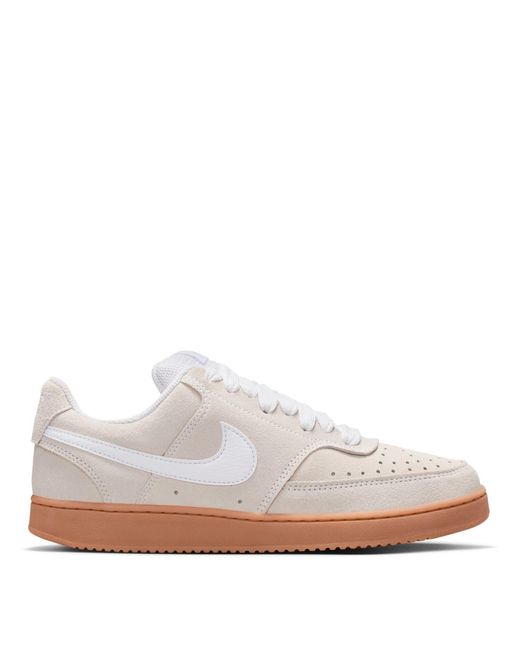 Nike White Low-Top Trainers