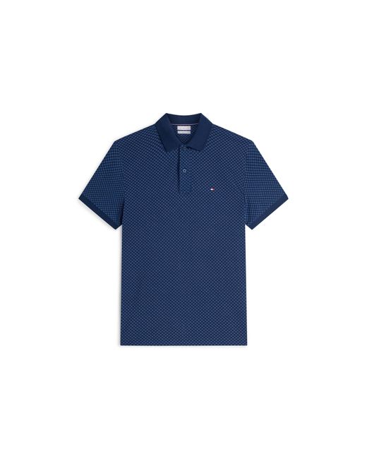 Tommy Hilfiger Blue Short Sleeve Polo Shirt for men