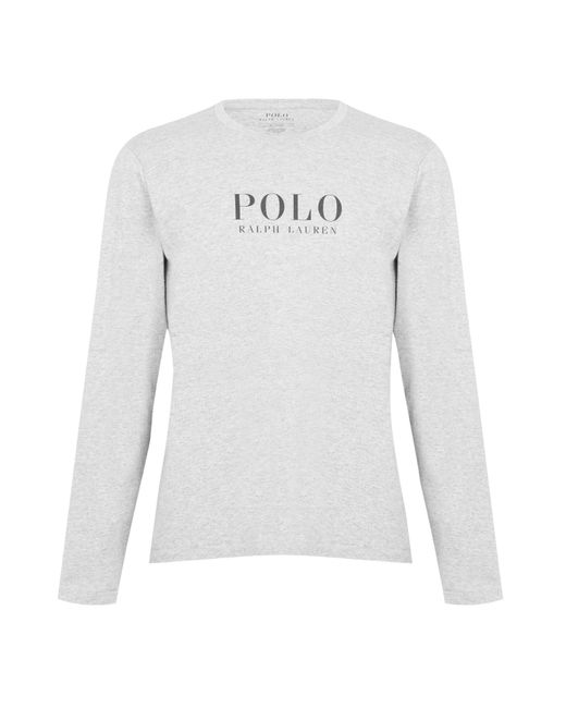 Polo Ralph Lauren Gray Box Logo T-Shirt for men