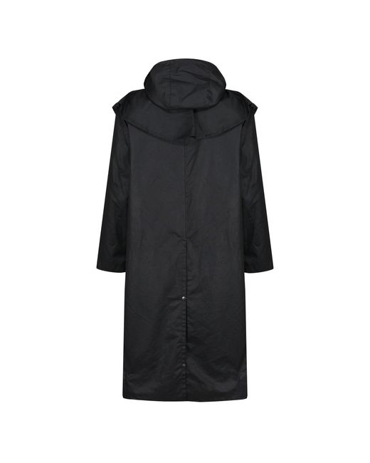 Regatta Black Cranbrook Wax Cotton Riding Quilted Jacket for men
