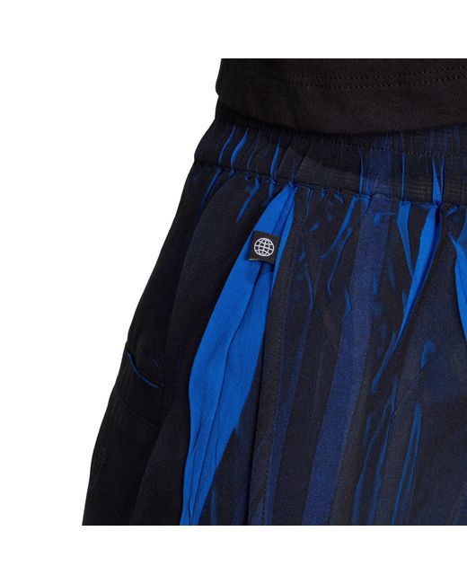 Adidas Originals Blue Streamlined One Piece Swimsuit