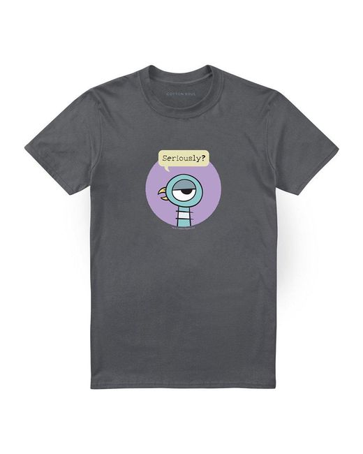 Other Black The Pigeon Seriously T Shirt