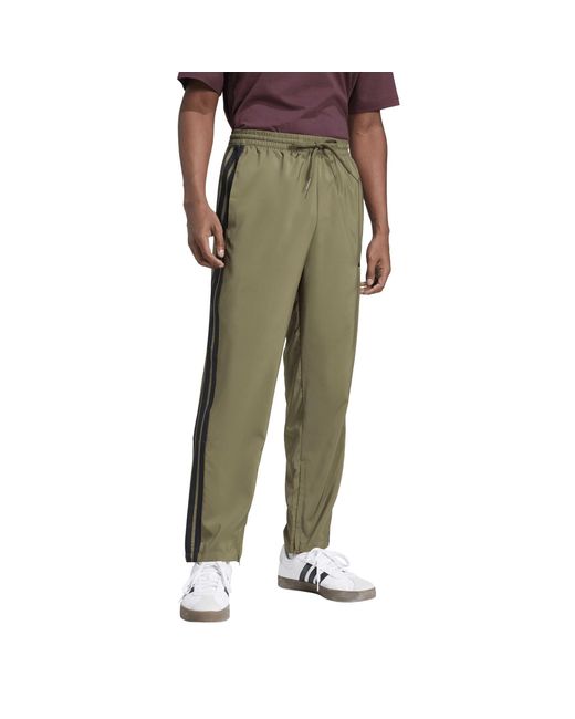 Adidas Green Stanford Woven Joggers for men