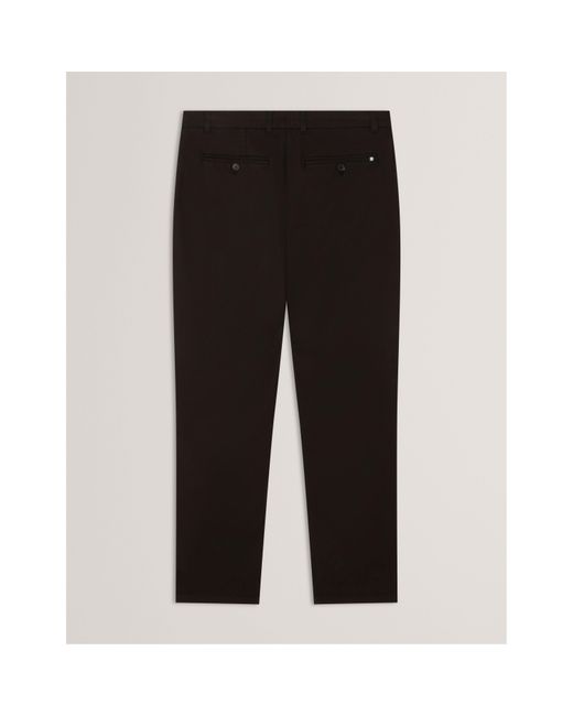 Ted Baker Black Slim Fit Chinos for men