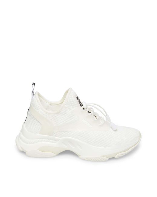 Steve Madden White Match Trainers