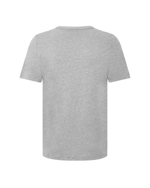PUMA Gray Blank Base T-Shirt for men