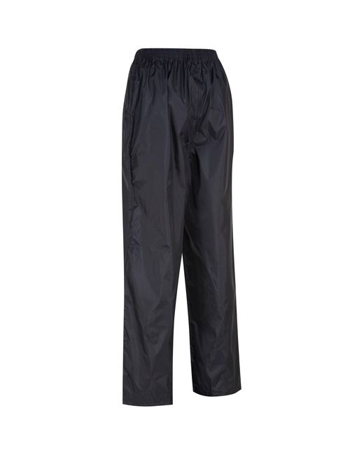 Regatta Black Pack-It Overtrousers