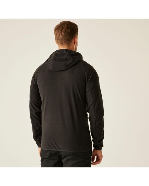 Regatta Black Navigate Full-Zip Fleece for men