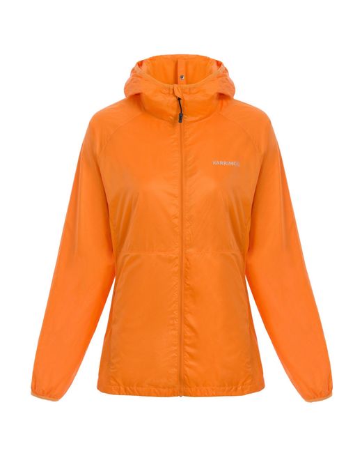 Karrimor Orange Lightweight Hooded Long Sleeve Softshell Jacket