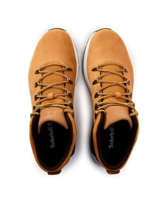 Timberland Brown Sprint Trekker Boots for men